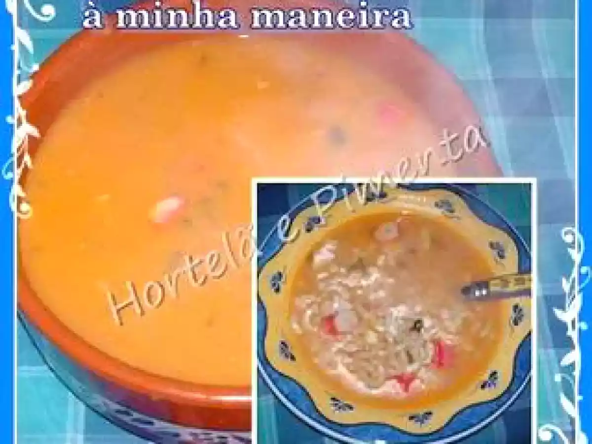 Massinha de Peixe à minha moda