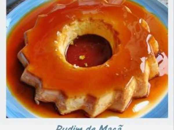 Pudim de Maçã Pudim de Maçã