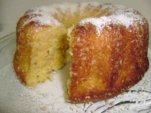 Bolo de Flocão de Milho com Coco, Foto 2