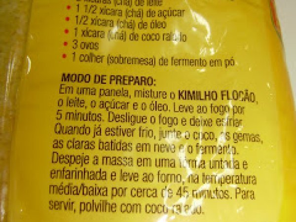 Bolo de Flocão de Milho com Coco, Foto 5
