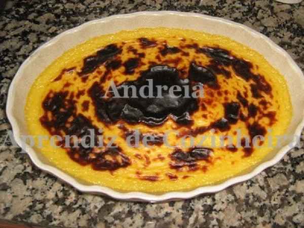Leite Creme queimado no forno Leite Creme queimado no forno