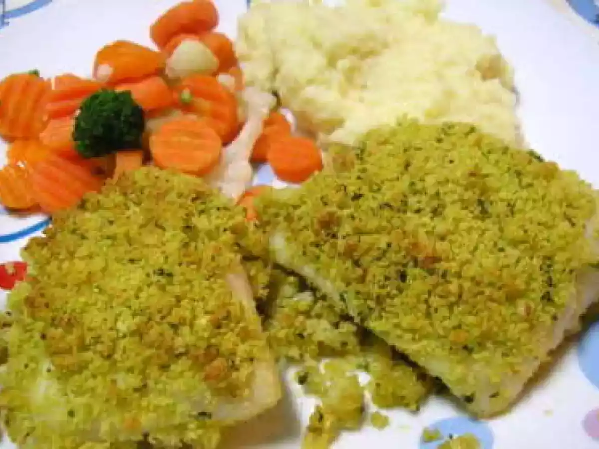 Medalhões de pescada com crosta de broa - foto 3