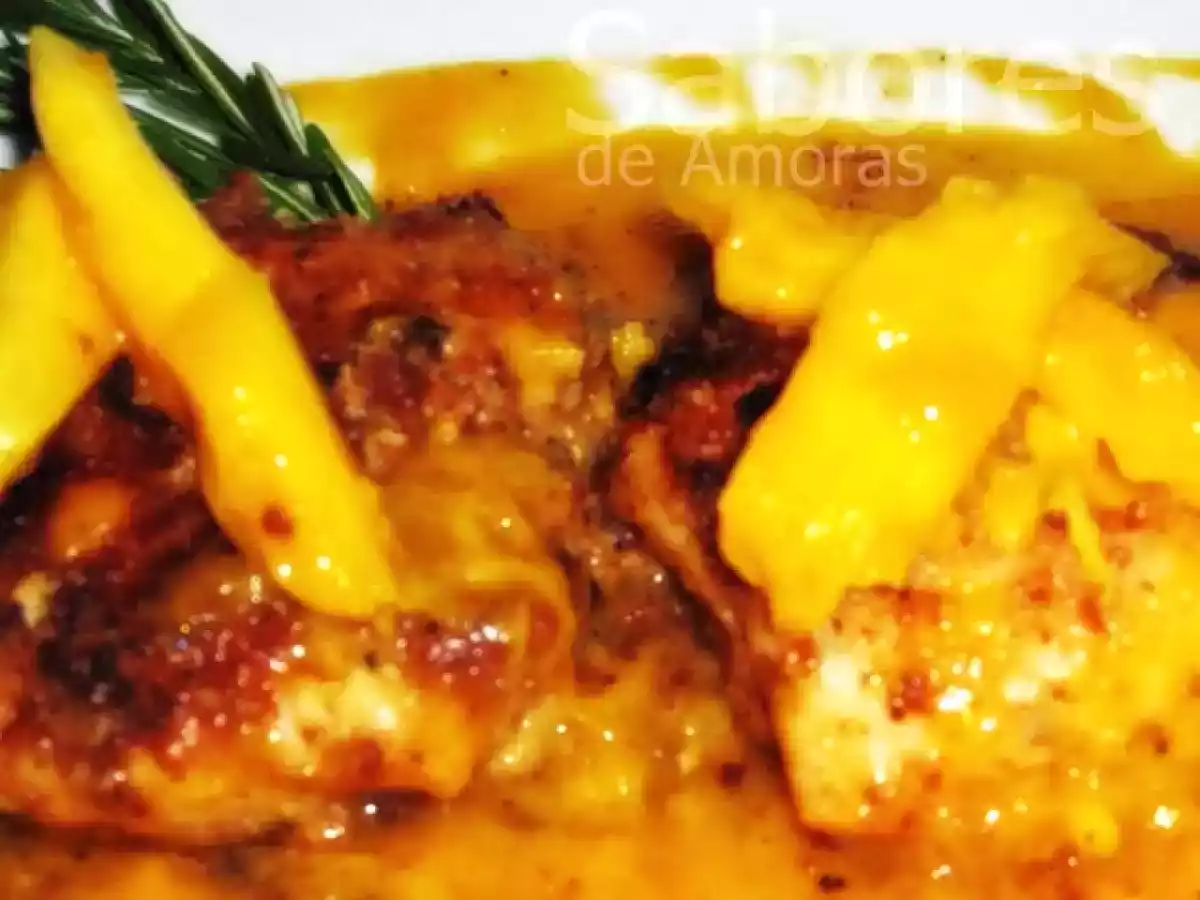 Medalhões de Pescada com Manga e Laranja - foto 2