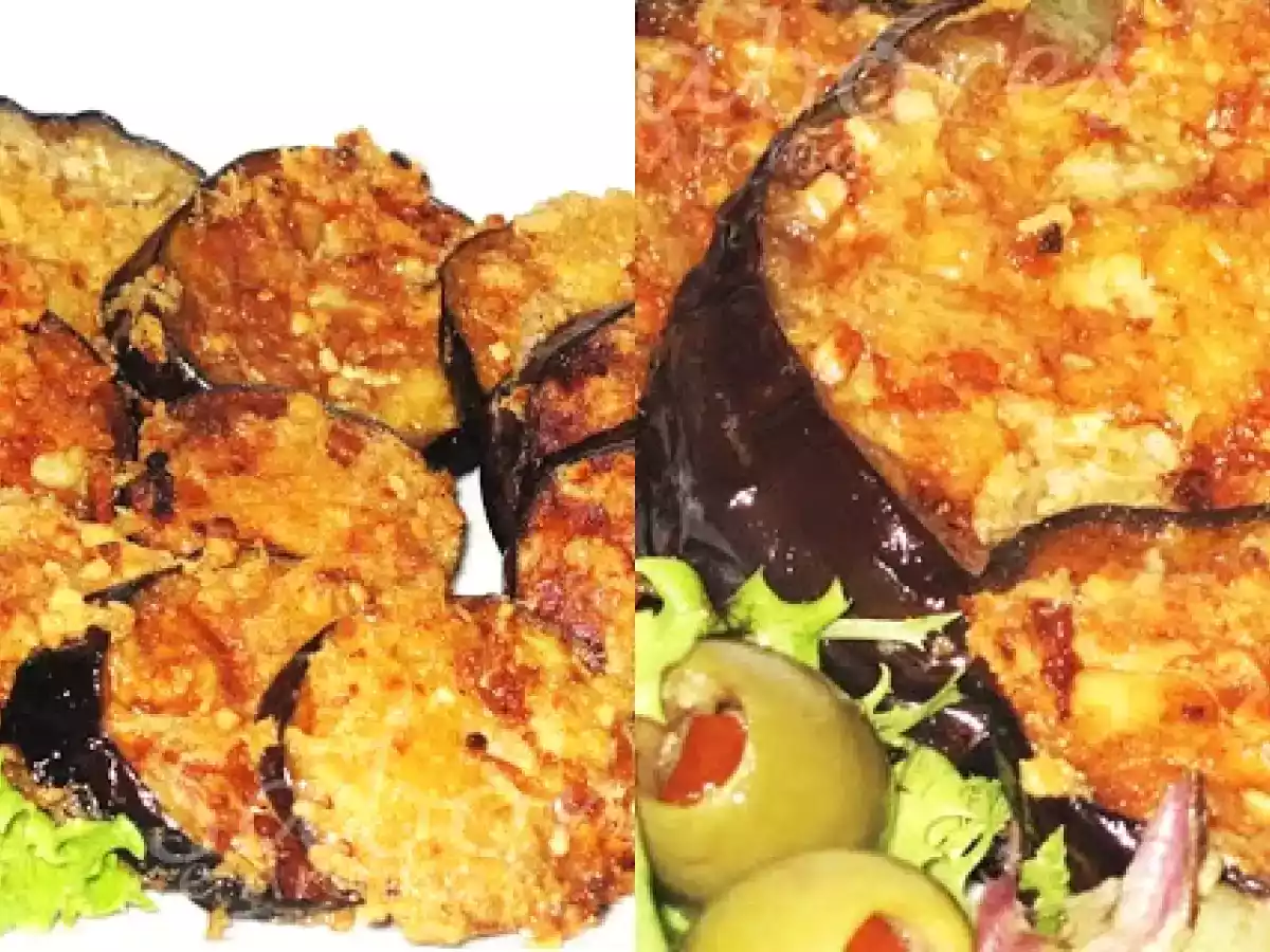 Melanzane Impanate (beringelas panadas)