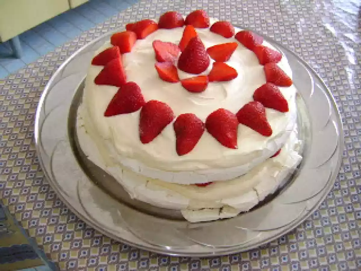 Merengue de Morango