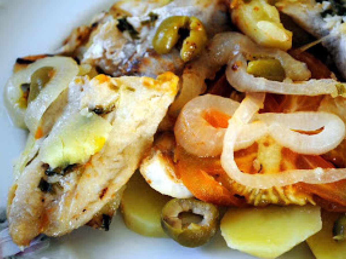 Merluza à portuguesa
