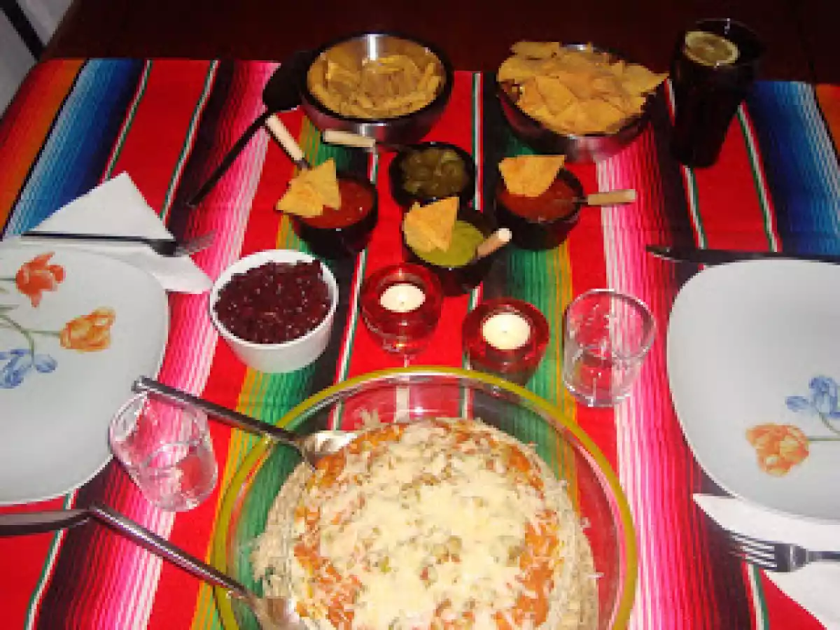 MEXICO - Enchilada Mexicana - Prato Mexicano