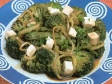Mexido de Brócolis com Tofu (vegana)