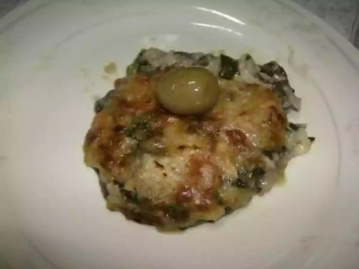 Migas de Bacalhau com Espinafres