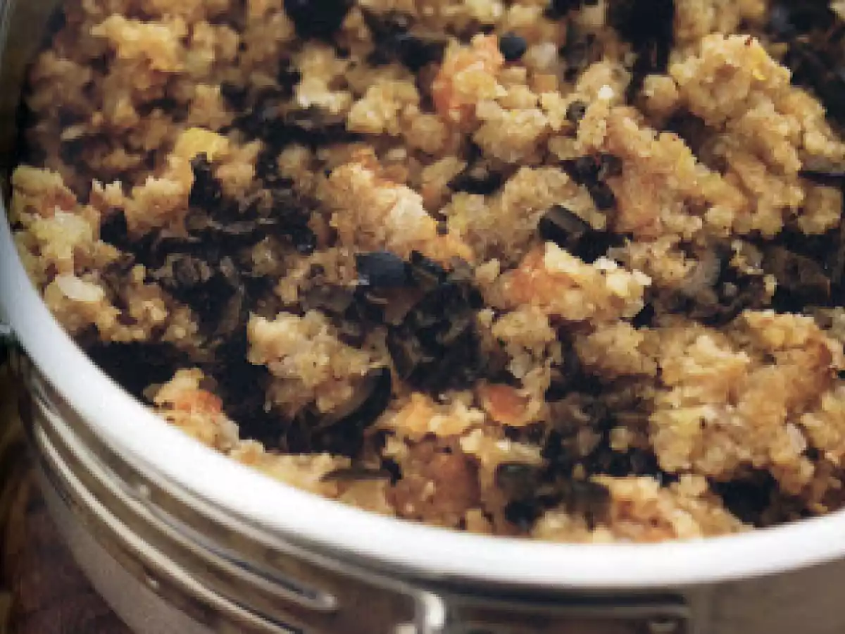 Migas de Tomate e Azeitonas