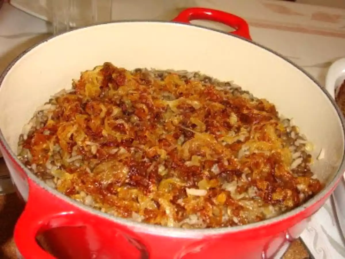 MIJADRA ARROZ COM LENTILHA