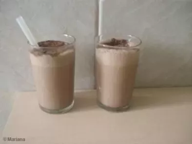 Milk Shake de chocolate caseiro