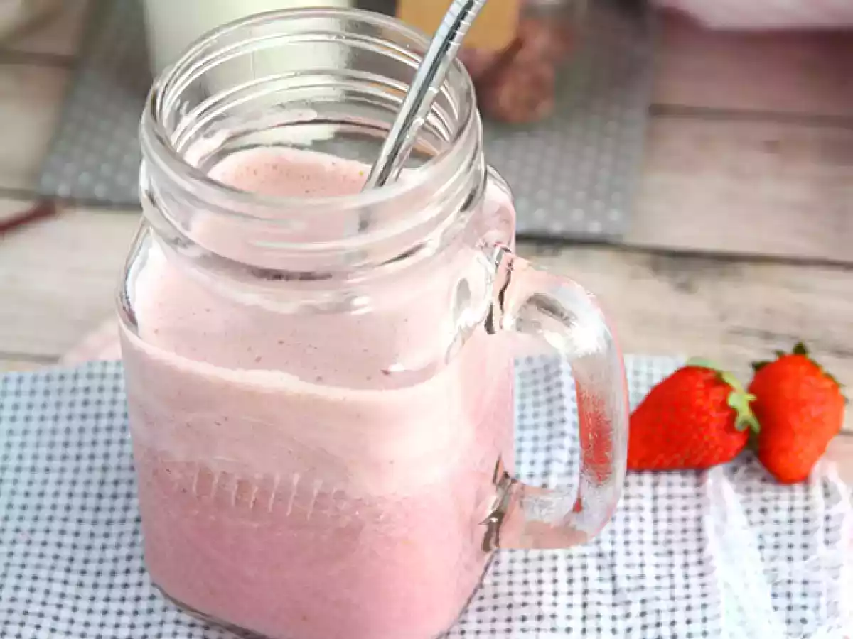 Milkshake de frutas vermelhas (vegan) - foto 2
