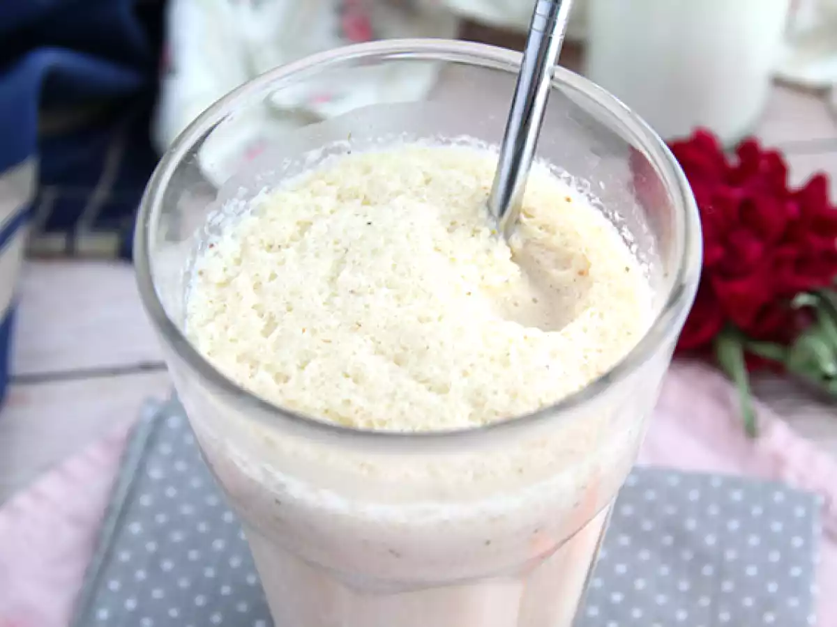 Milkshake de morango e baunilha - foto 3