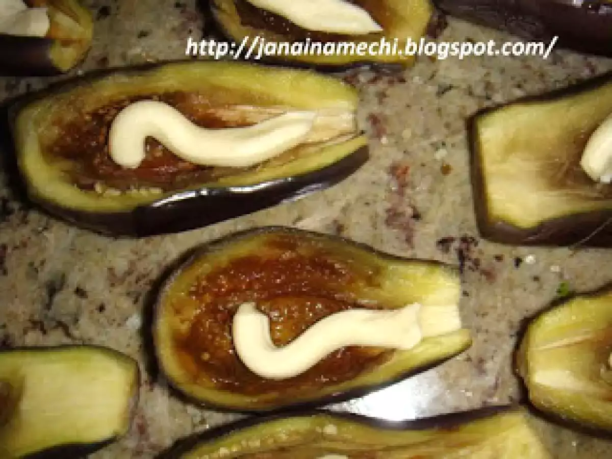 Mini Berinjelas Recheadas com molho de camarão - foto 5