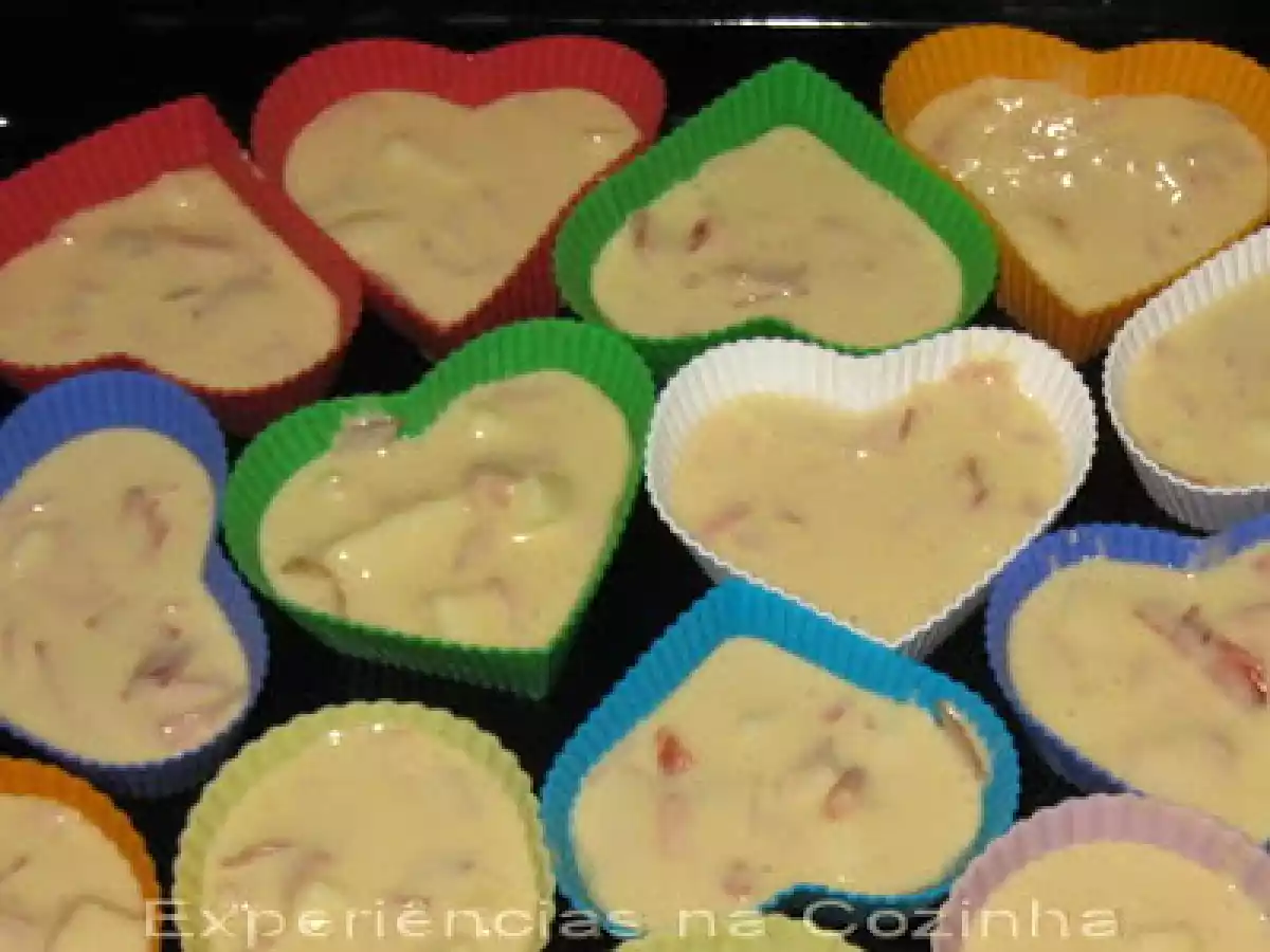 Mini Bolas de Queijo, Fiambre e Presunto