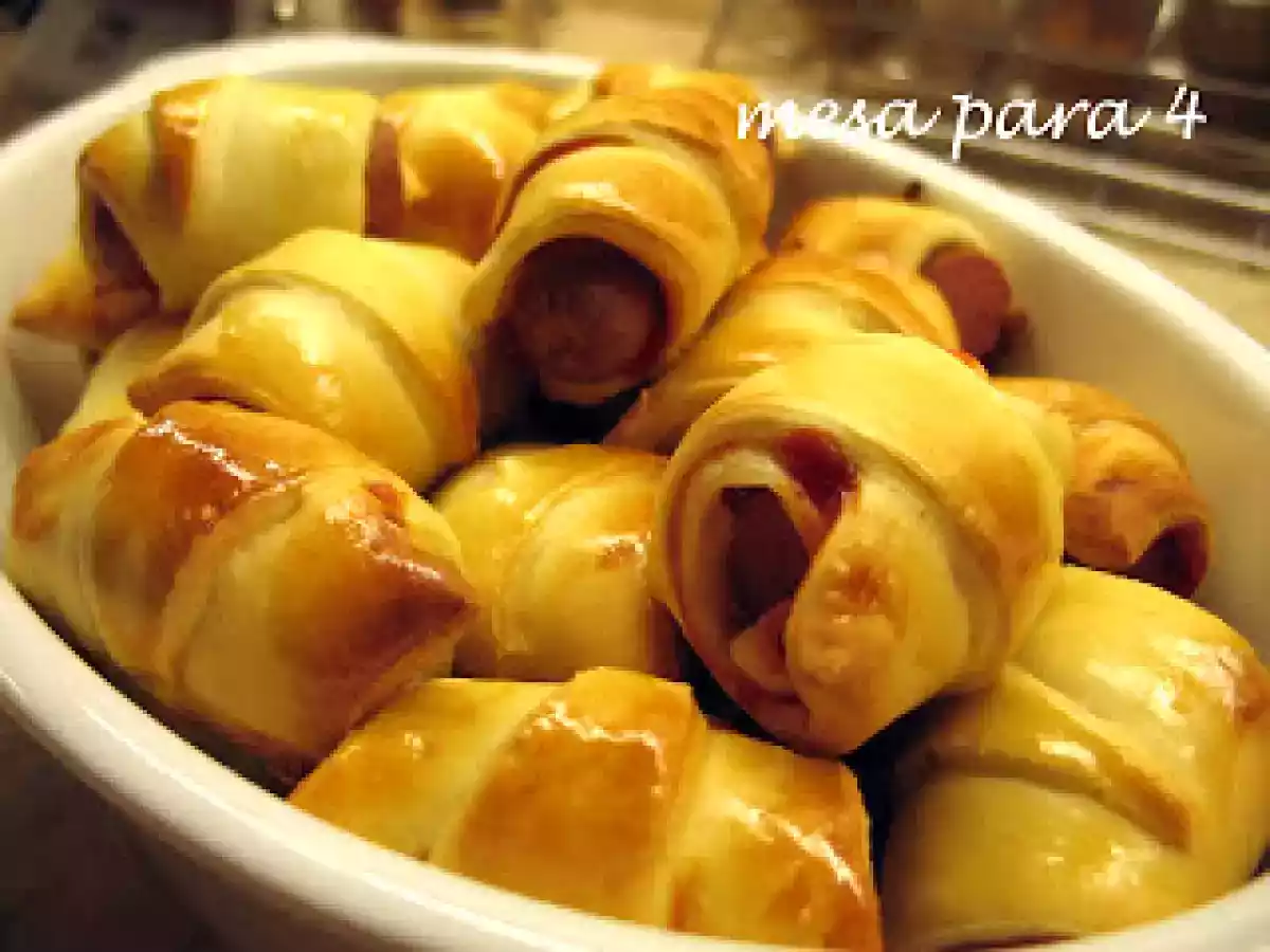 Mini Cachorros no Forno