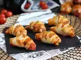 Mini Croissants Pizza de queijo e fiambre, foto 1