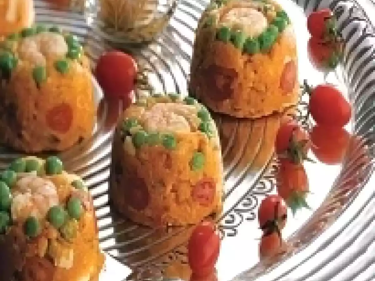 Mini Cuscuz de Camarão