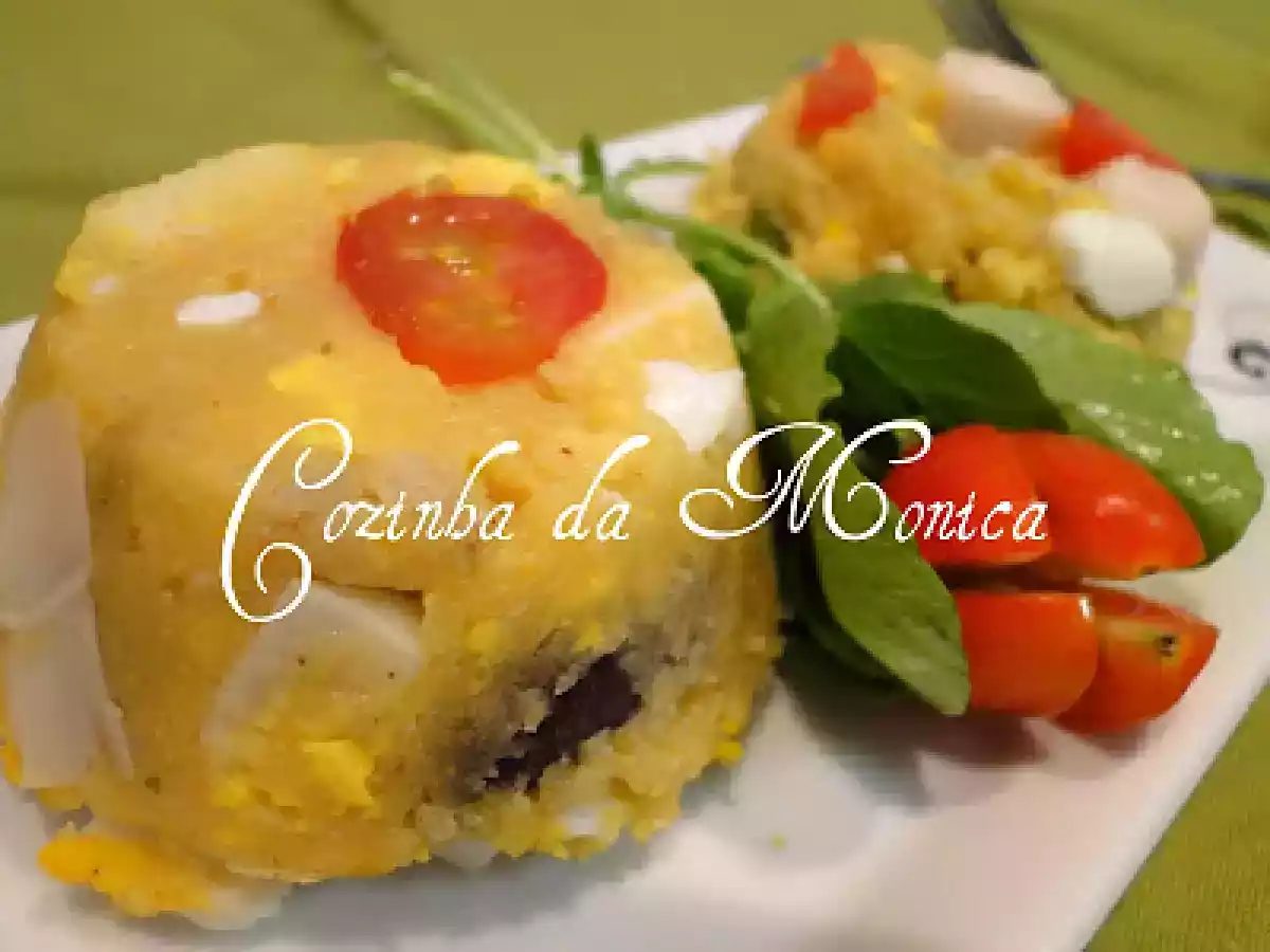 Mini Cuscuz de Palmito