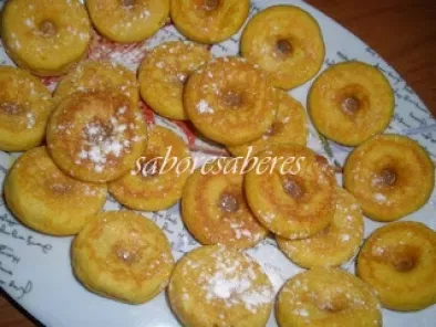 Mini Donuts sem ovos de iogurte e Farinha Custard - foto 2