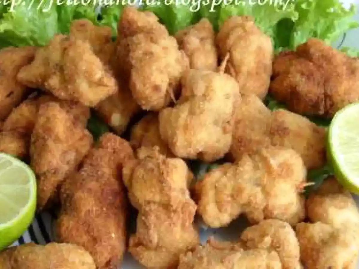 Mini espetinho de frango