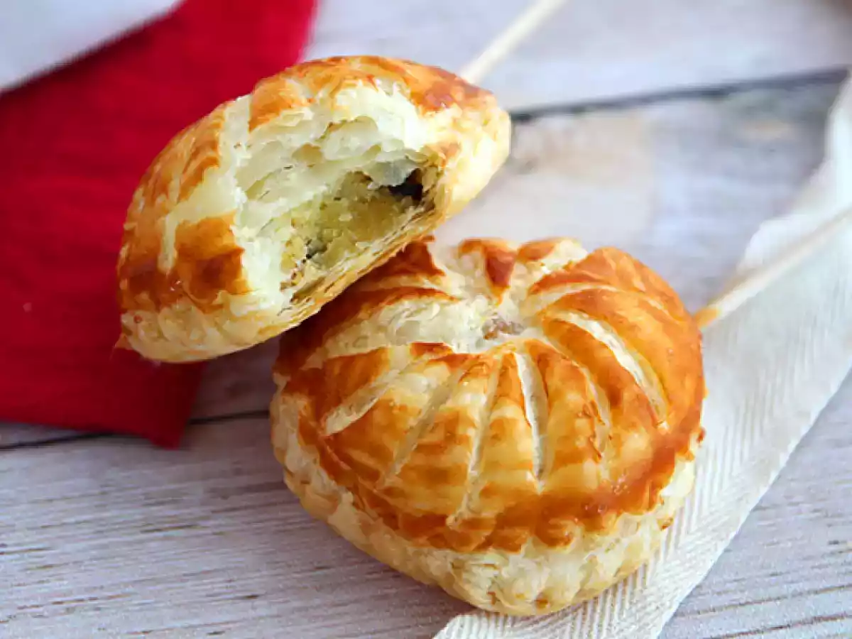 Mini galettes dos reis (em forma de pirulito) - foto 3