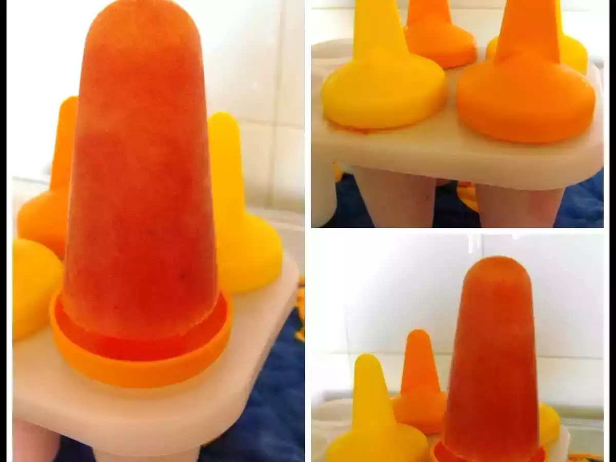 Mini-gelados de melancia - Bimby