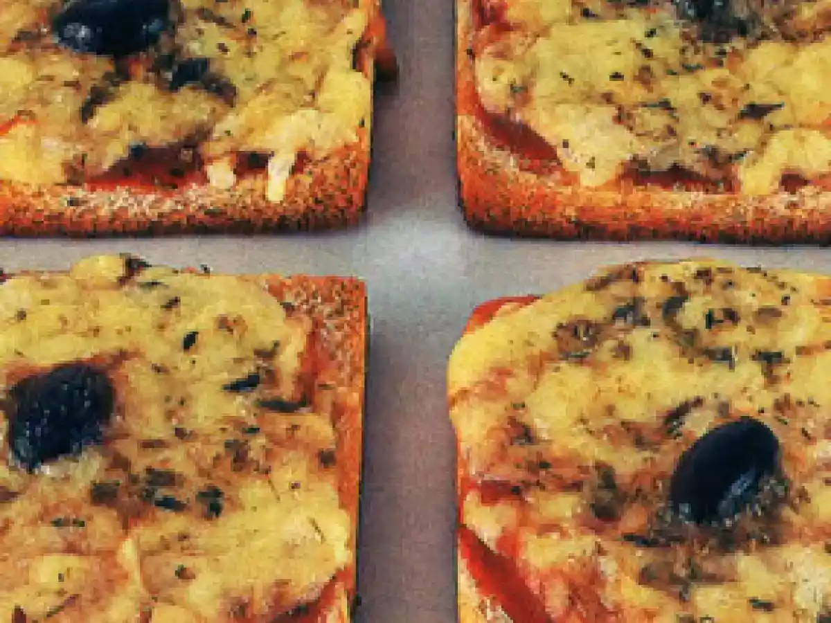 Mini Pizza de Pão