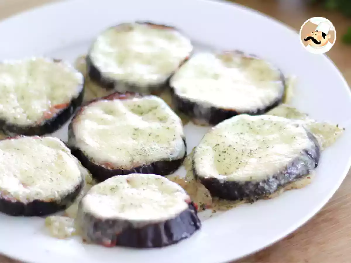 Mini pizzas de Beringela / Berinjela - foto 3