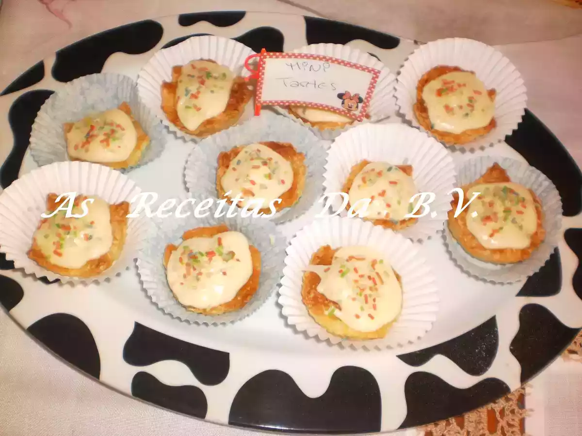 Mini Tartes de Creme Russo