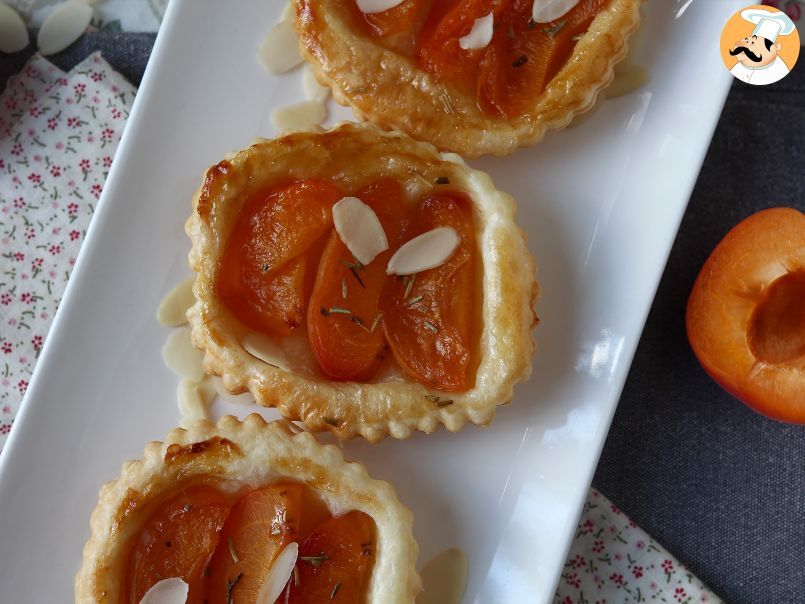 Mini tortas invertidas (tarte tatin) de damasco - foto 6