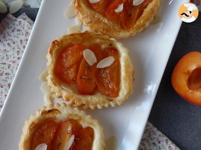 Mini tortas invertidas (tarte tatin) de damasco - foto 6