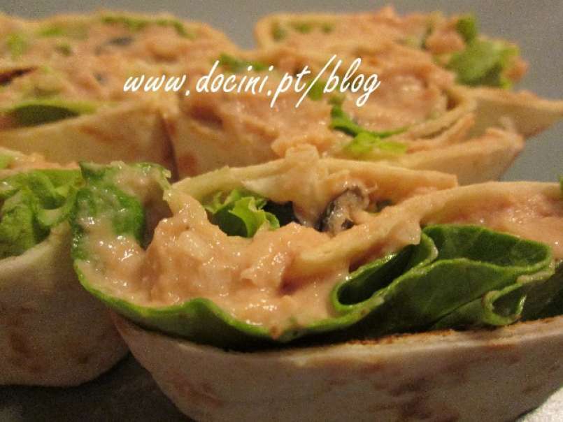 Mini Wraps com Pasta de Atum, foto 1