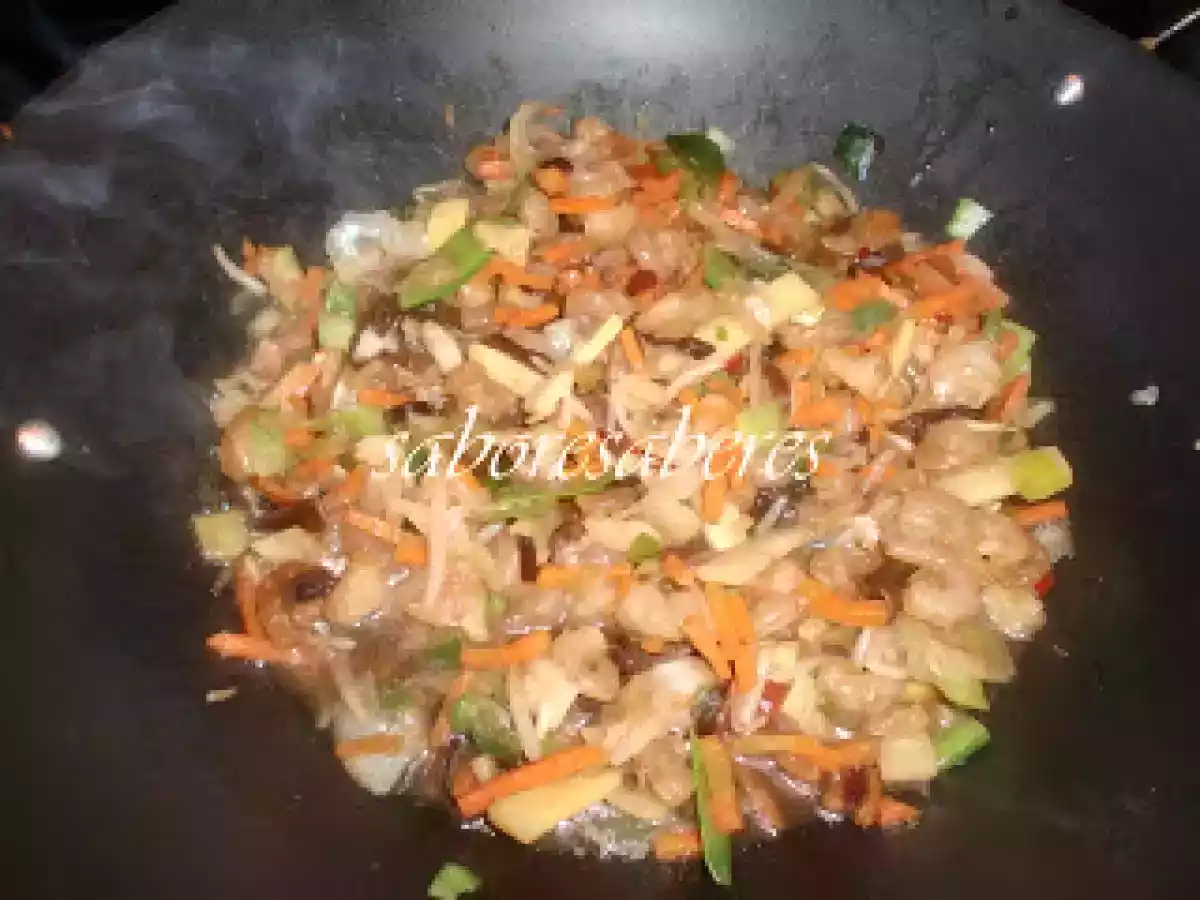 Miolo de Camarão com legumes chineses - Wok - foto 4