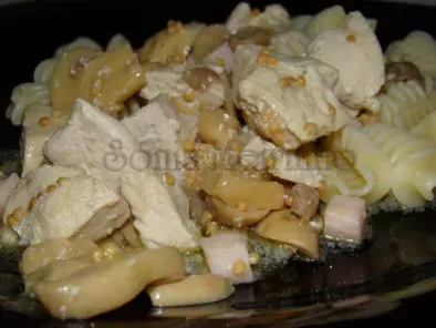 Mistura de bifes com Sementes de Mostarda, Cogumelos e Cubos de Fiambre - foto 2