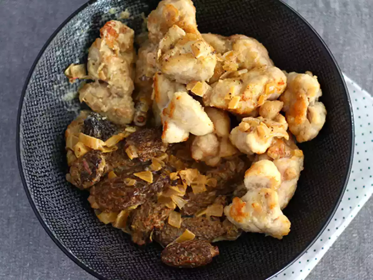 Molejas de vitela com morels - foto 2