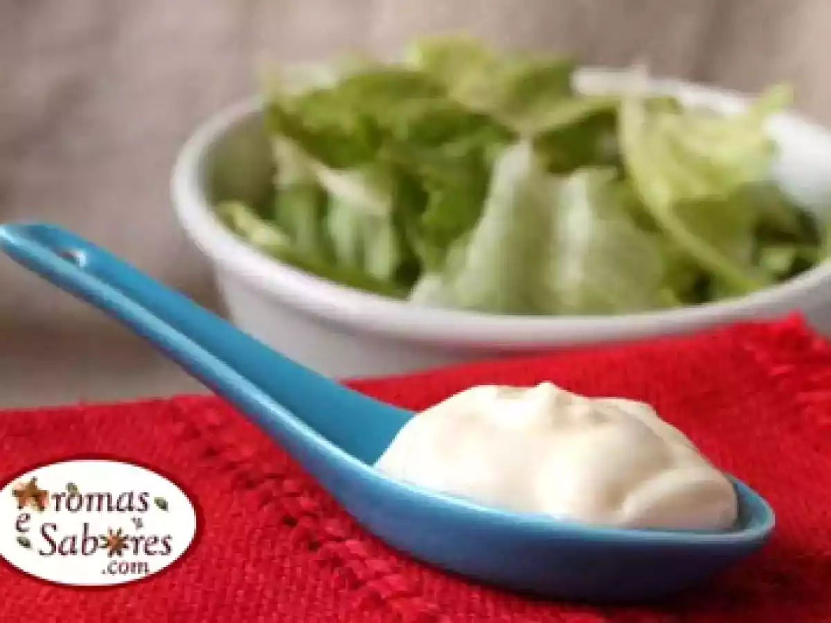 Molho branco para saladas