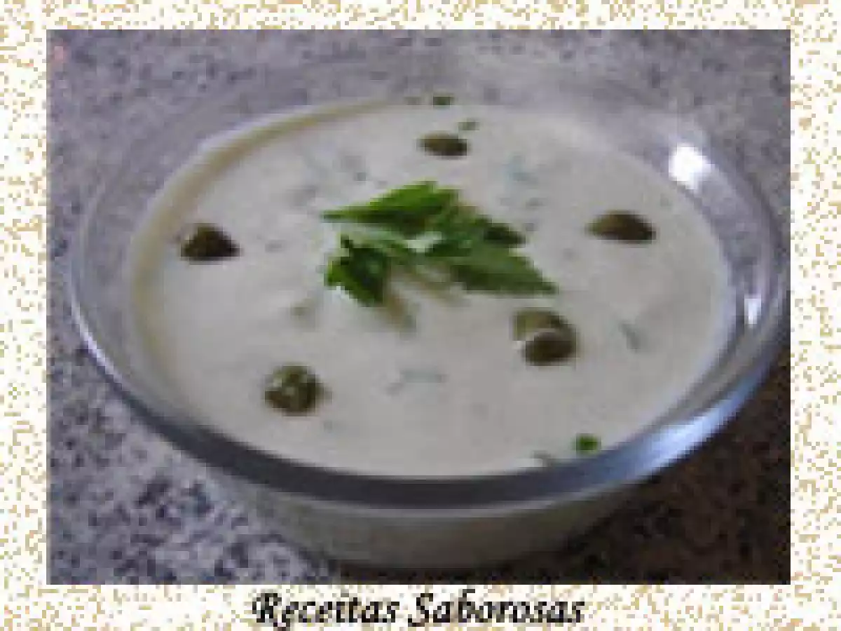 Molho Cremoso de Alcaparras