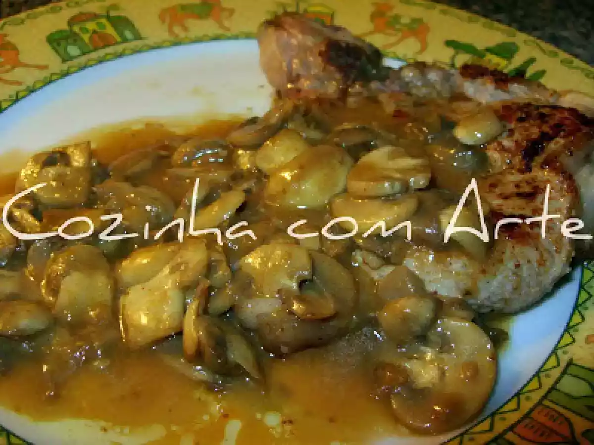 Molho de cogumelos