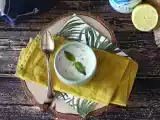 Molho de iogurte com hortelã, refrescante e ideal para saladas, foto 2