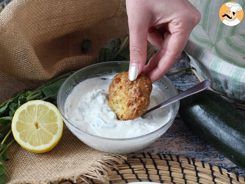 Molho de iogurte com limão, hortelã e queijo feta - foto 4