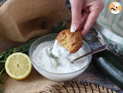 Molho de iogurte com limão, hortelã e queijo feta - foto 2