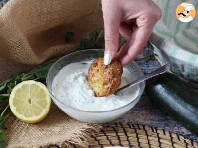 Molho de iogurte com limão, hortelã e queijo feta - foto 4