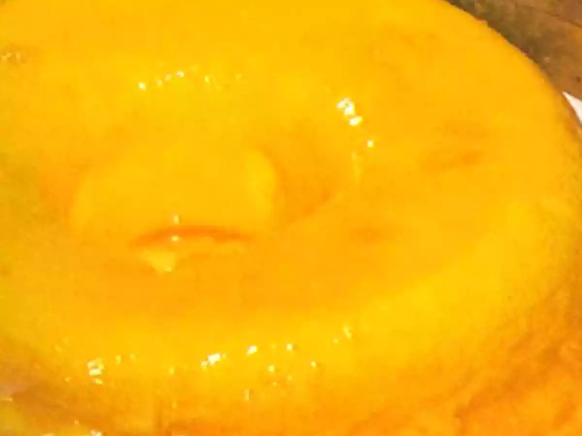 Monte Dourado (ou Pudim de Claras com Doce de Ovos)
