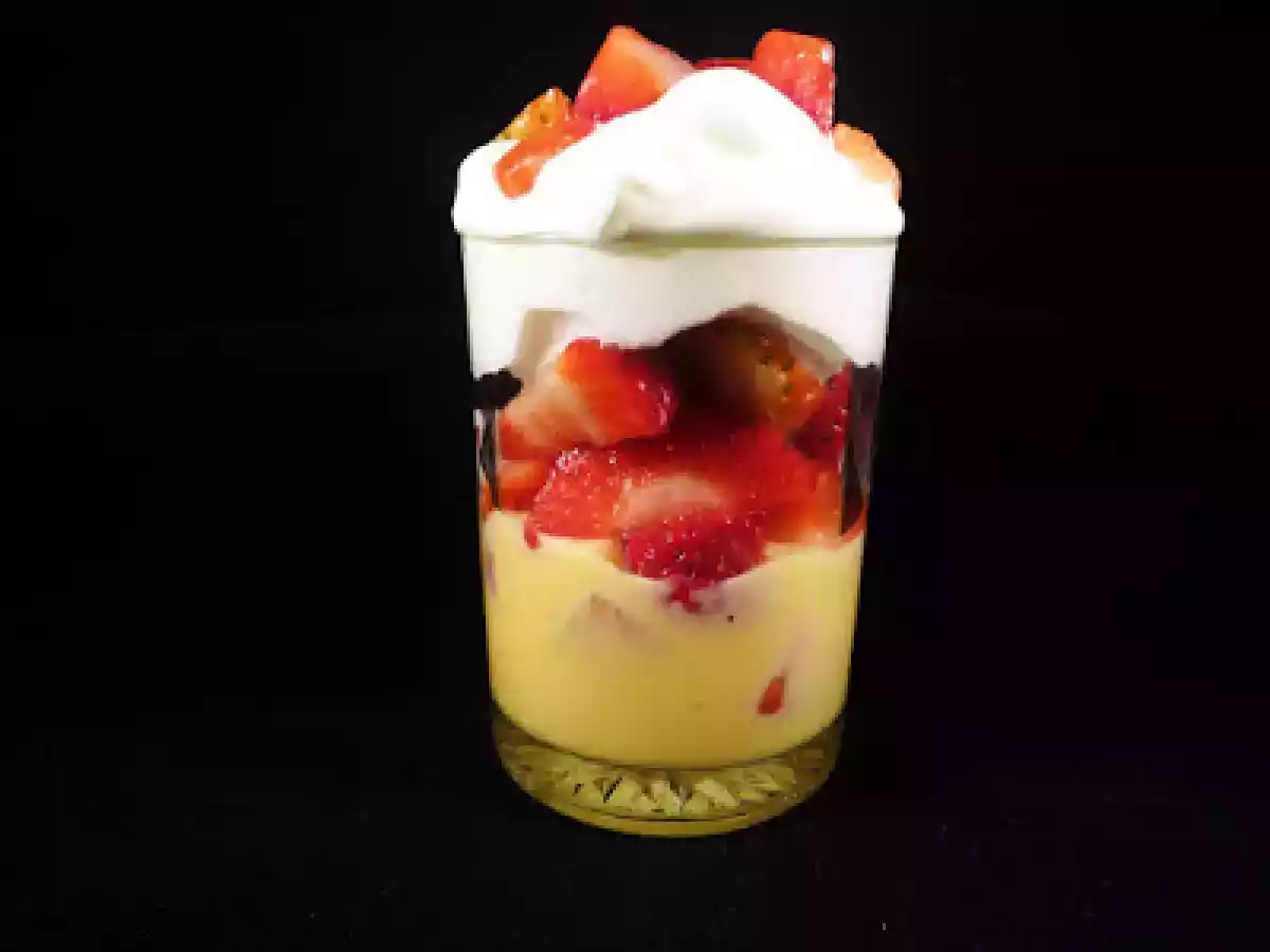 Morangos em leite creme - foto 2