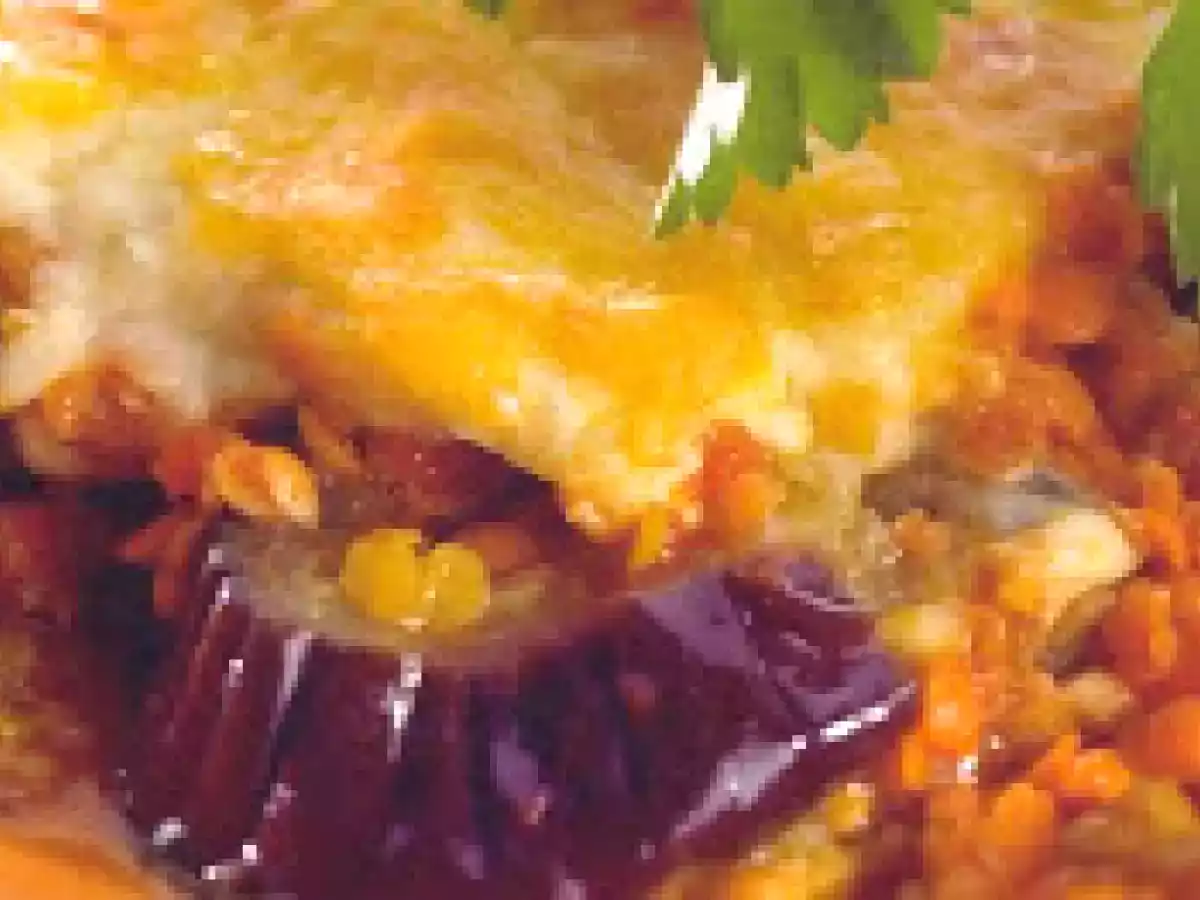 Moussaka de lentilhas