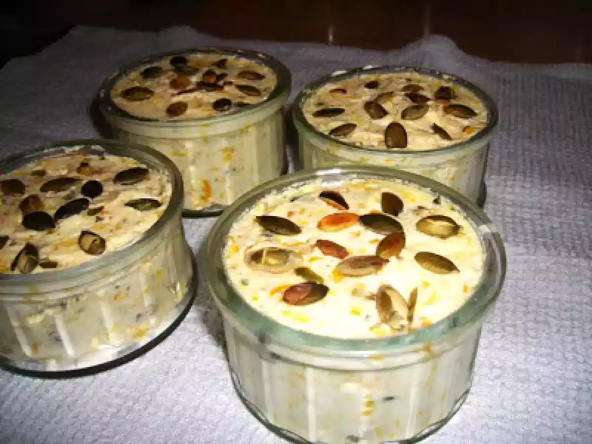 Mousse de Abobora e Laranja com Sementes de Abobora Tostadas - Halloween - foto 2