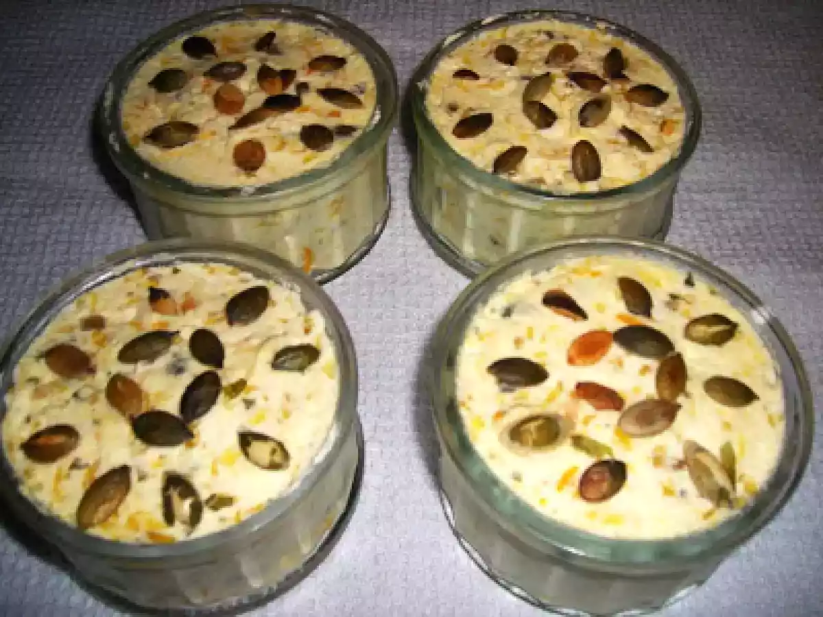 Mousse de Abobora e Laranja com Sementes de Abobora Tostadas - Halloween - foto 3