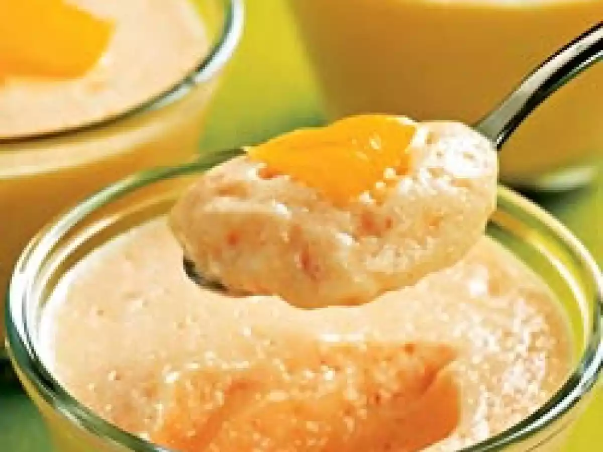 Mousse de Acerola com laranja......